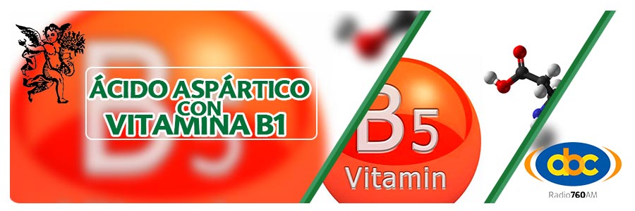 El Ángel de tu salud, programa Ácido Aspártico con Vitamina B5, Rodrigo Mondragón, 