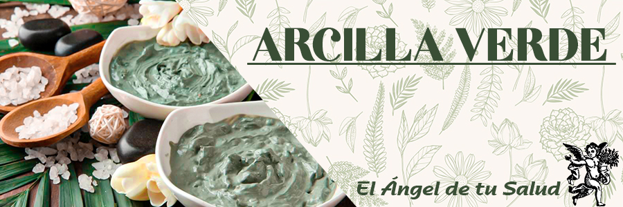 La arcilla verde es adecuada para pieles grasas y con acné. Nutre los tejidos con minerales y absorbe la radiación solar, lo que retrasa el envejecimiento, es desintoxicante, remineralizante y absorbente.